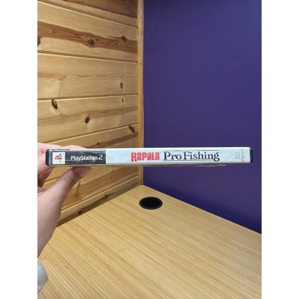 Rapala Pro Fishing PS2 PlayStation 2 Tested Working Damaged‎ Artwork